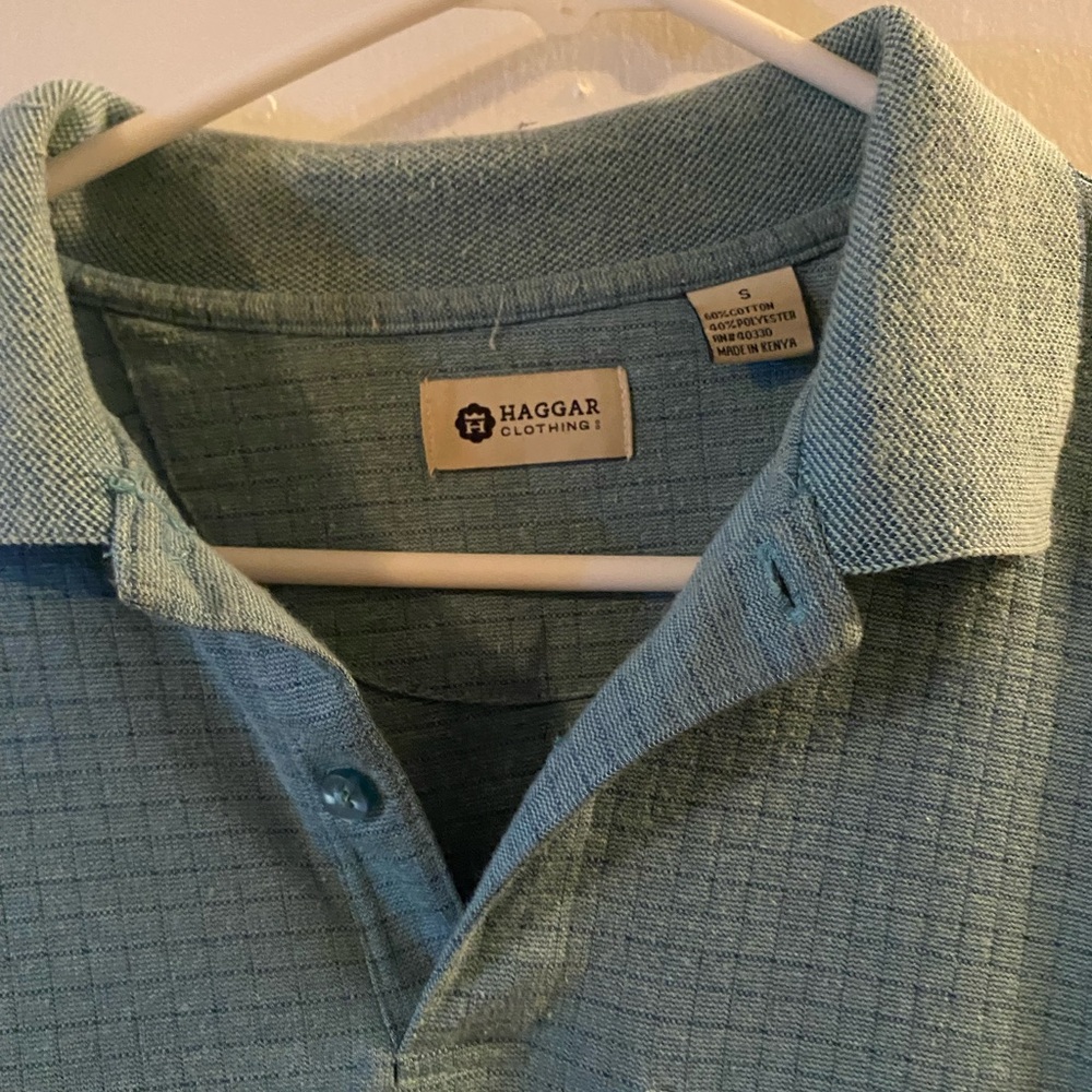 Haggar Light Mint Green Men’s Polo